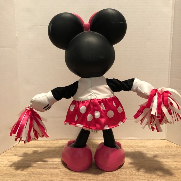 2012 Fisher-Price Disney Minnie Mouse Cheerleader Sings & Dances - Picture 3 of 12